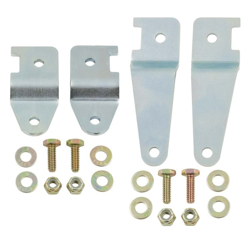 Synergy 07-18 Jeep Wrangler JK/JKU Brake Line Relocation Kit Front and Rear