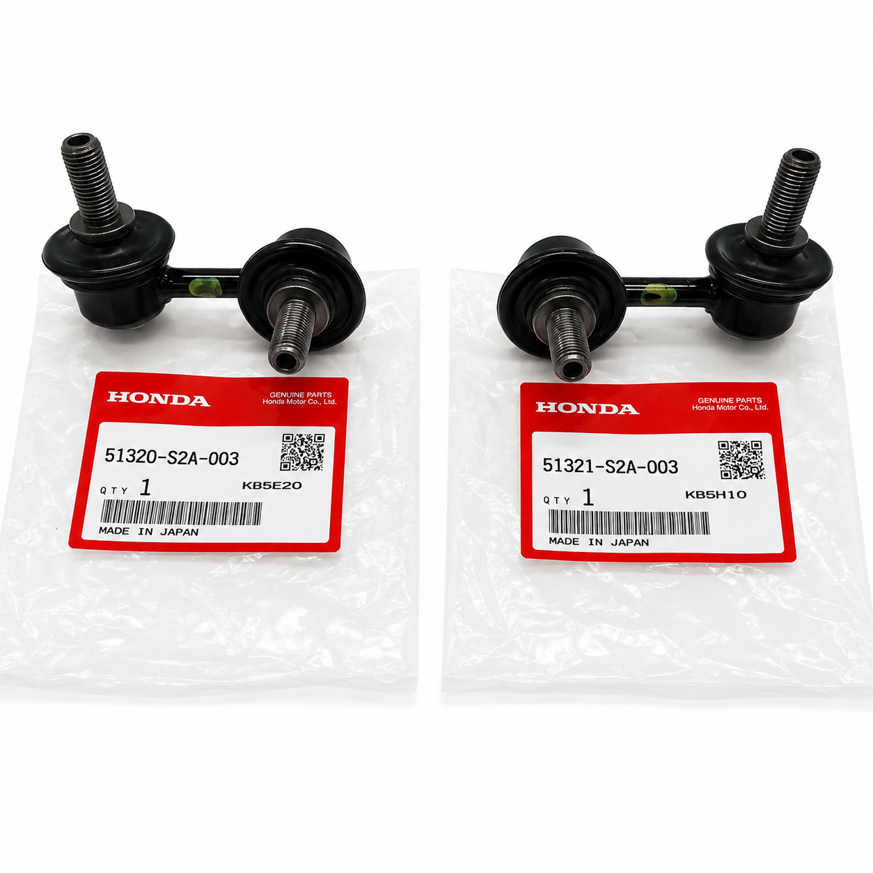 Honda - Genuine Honda OEM Front Left Sway Bar Stabilizer Link | 51321-S2A-003 | S2000 2000-2009