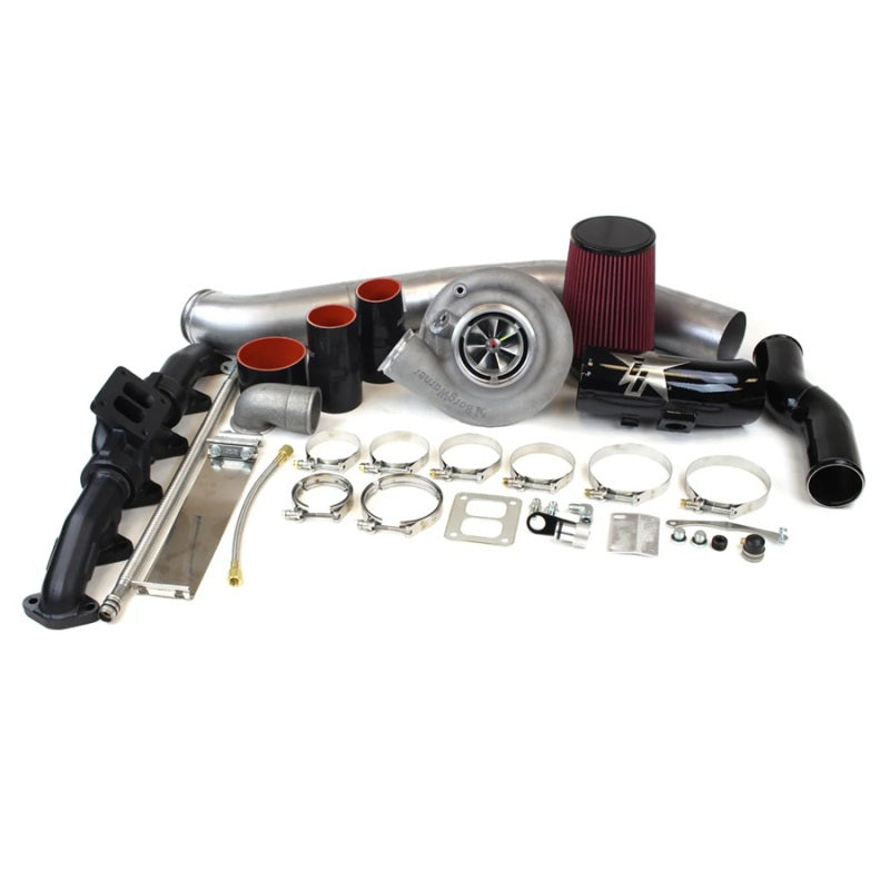 Industrial Injection 07-09 Dodge 6.7L S300 SX-E 69/74 w/1.0 A/R Single Turbo Kit