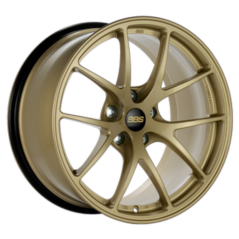 BBS RI-A 19x10.5 5x130 ET43 CB71.6 Gold Wheel -82mm PFS/Clip Required