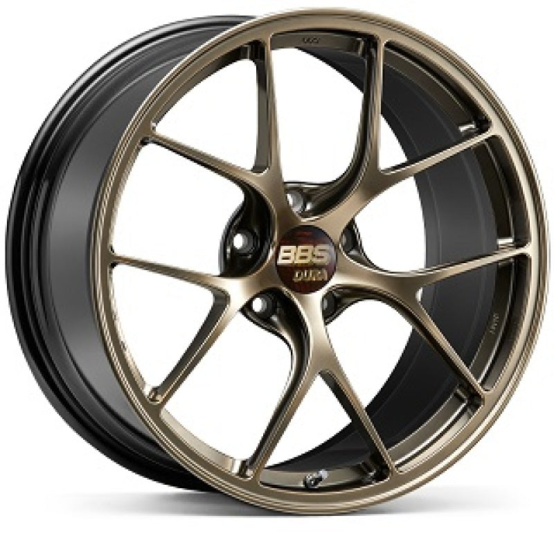 BBS RI-D 21x10.5 5x112 ET10 Diamond Gold Wheel -82mm PFS/Clip Required