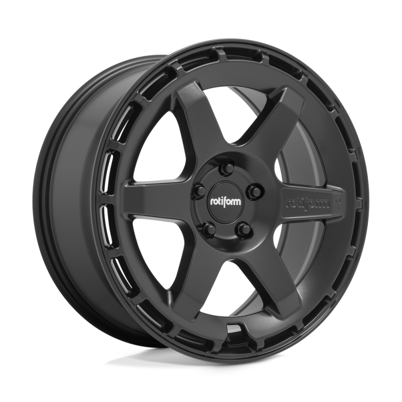 Rotiform R186 KB1 Wheel 19x8.5 5x108 42 Offset - Matte Black