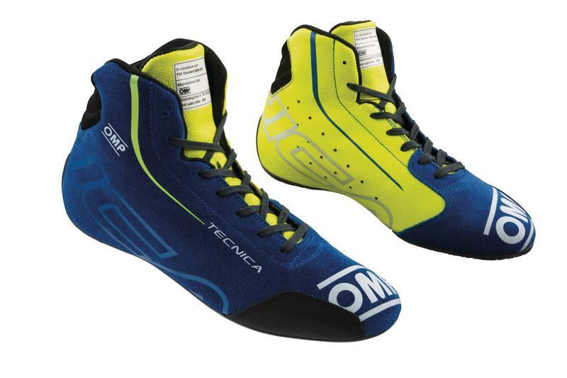 OMP TECNICA SHOES my2025 FIA 8856-2018 BLACK / ANTHRACITE SZ 38