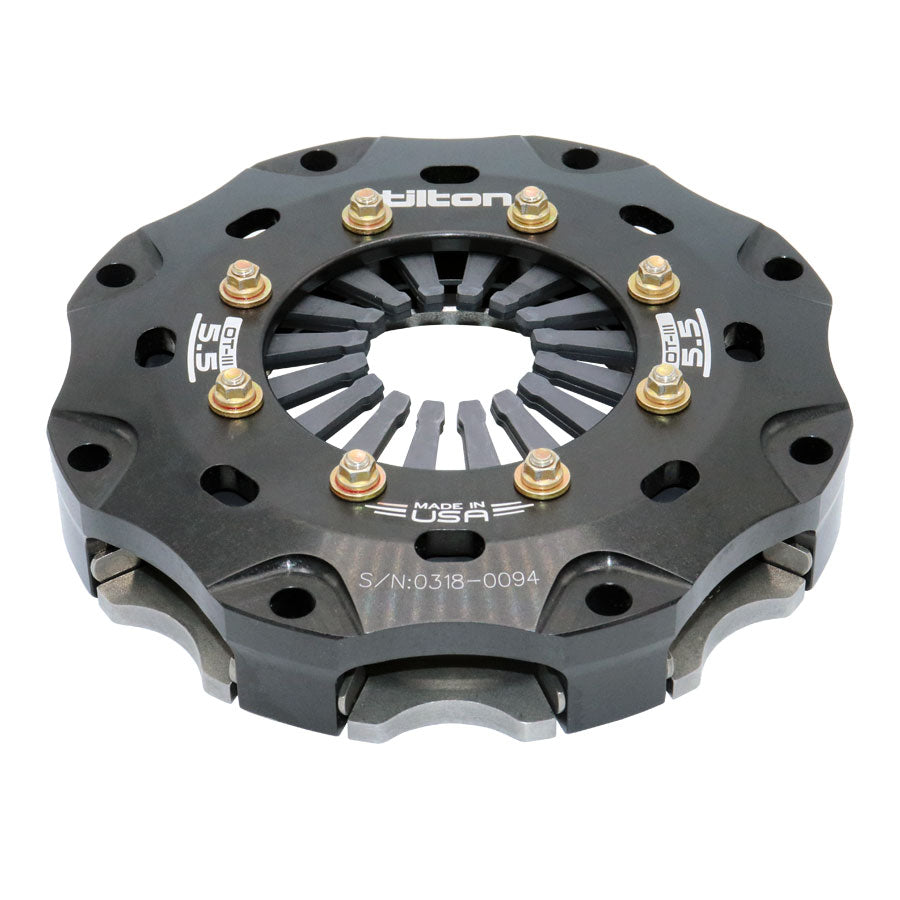 Tilton Racing - CLUTCH, METAL, 5.5", 1 PL, HR, WHITE, STEP