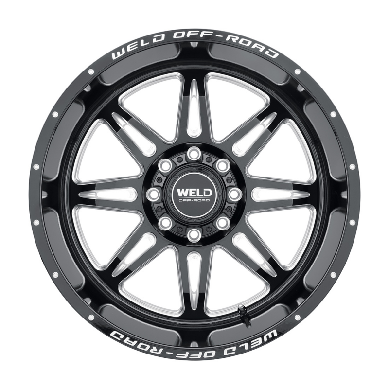 Weld Off-Road Cheyenne W132 20x12 -44 8x170 Gloss Black