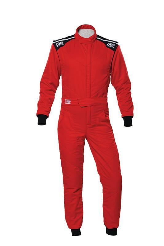 OMP FIRST-S OVERALL NAVY BLUE/CYAN SIZE 48 FIA 8856-2018 + SFI