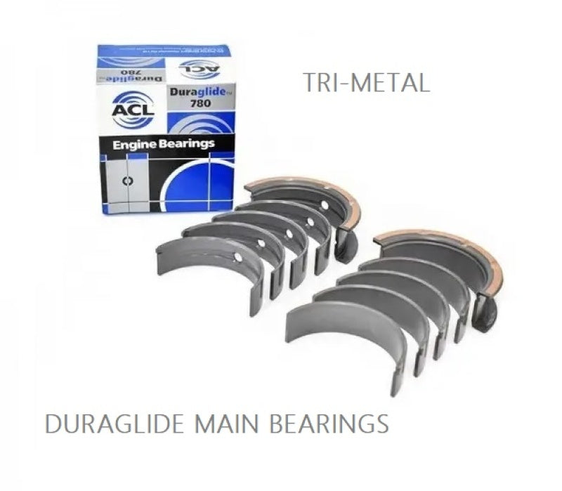 ACL Chrysler Prod. V8 318 1974-98 Engine Crankshaft Main Bearing Set