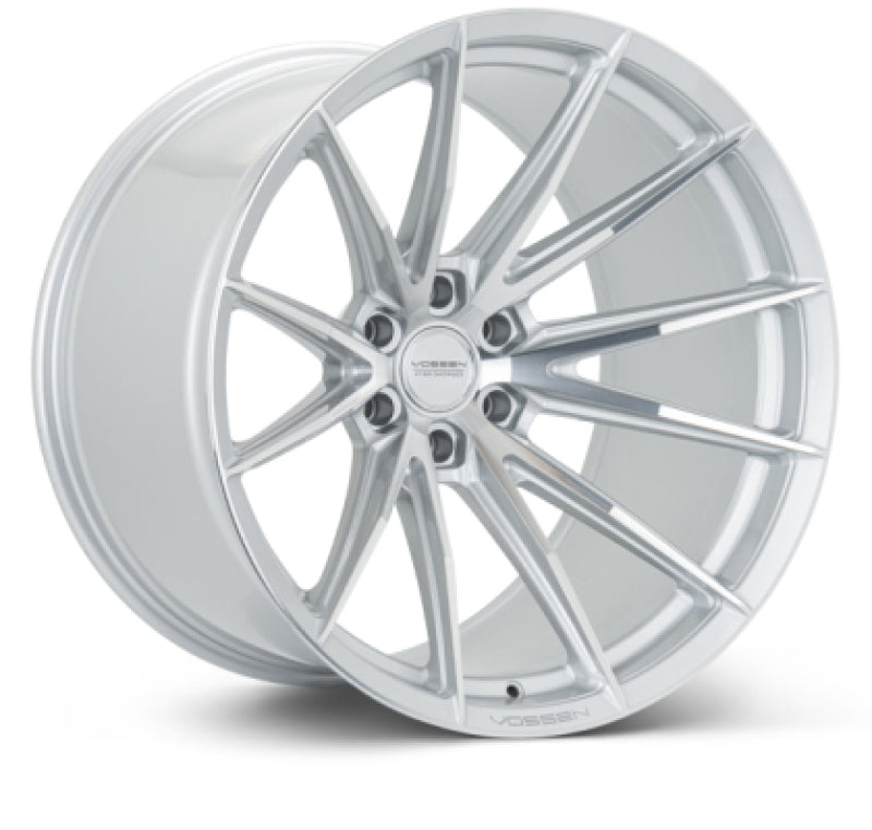 Vossen HFX-2 21x10.5 - 5x112 - ET35 - Deep Face - 66.5 - Silver Polished Wheel