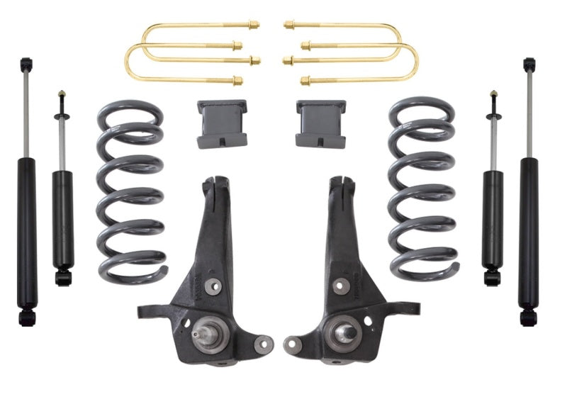 MaxTrac 98-00 Ford Ranger 2WD 6 Cyl w/Coil Susp. (Non Stabilitrak) 6in/3in Spindle Lift Kit
