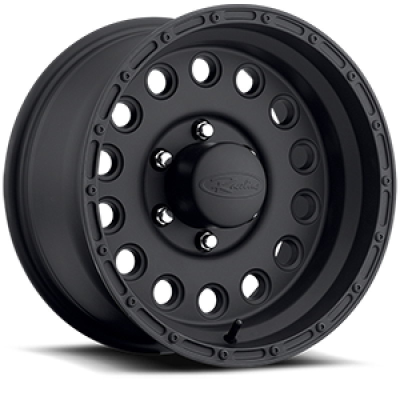 Raceline 887B Rock Crusher 17x9in / 5x127 BP / 0mm Offset / 83.82mm Bore - Satin Black Wheel