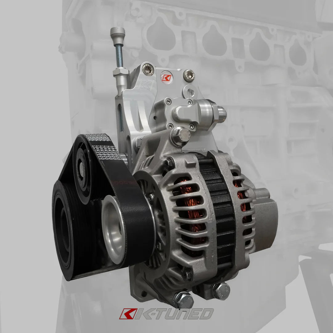 K-tuned - Water Plate with K Series Alternator Brackets
