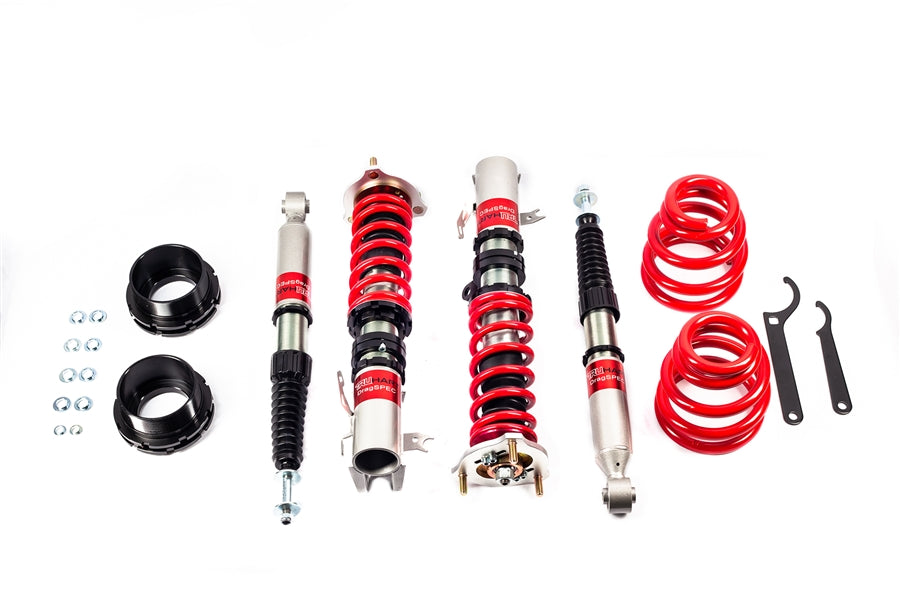 TruHart - DRAG Spec Coilovers 2 Door Red For 16-21 Acura ILX 14-15 Honda Civic Si
