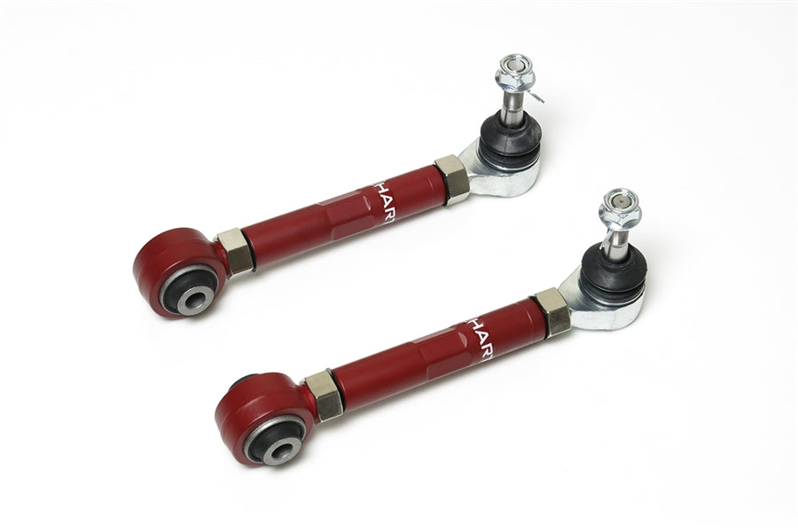 TruHart - Rear Toe Traction Arms Red For 06-13 Lexus IS250/IS350/S-F 06-12 Lexus GS300/GS350/GS430 01-10 Lexus SC430