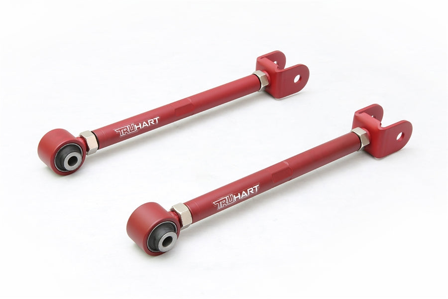 TruHart - Rear Toe Arms Red For 89-94 Nissan 240SX 90-96 Nissan 300ZX