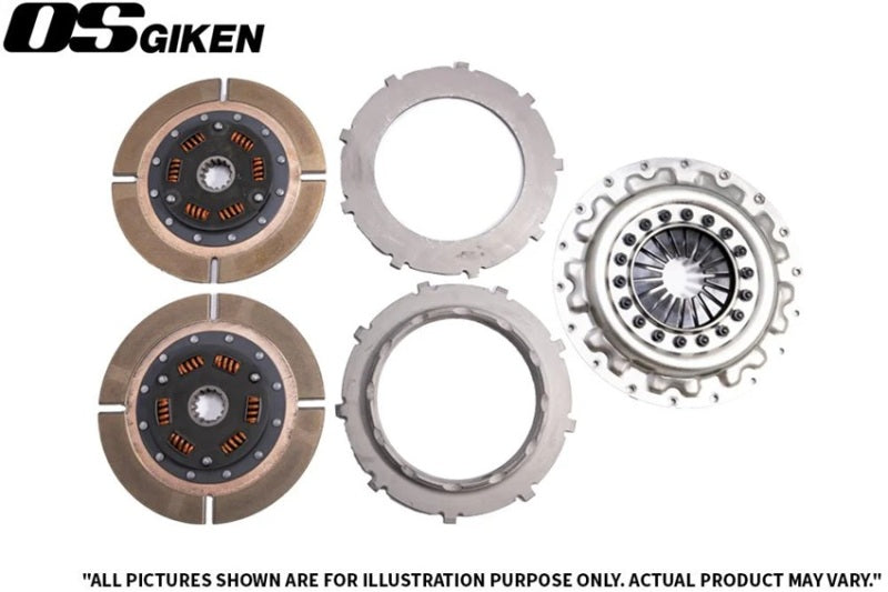 OS Giken Mitsubishi CP9A Lancer Evo 4-9 Twin Plate Clutch Overhaul Kit B
