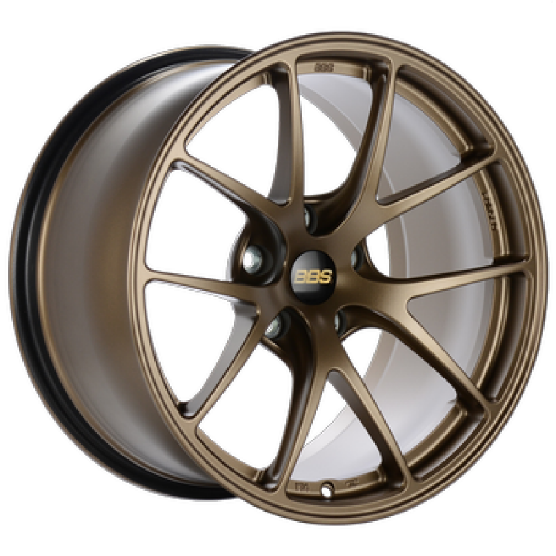 BBS RI-A 18x9.5 5x120 ET23 PFS Satin Bronze Wheel -82mm PFS/Clip Req