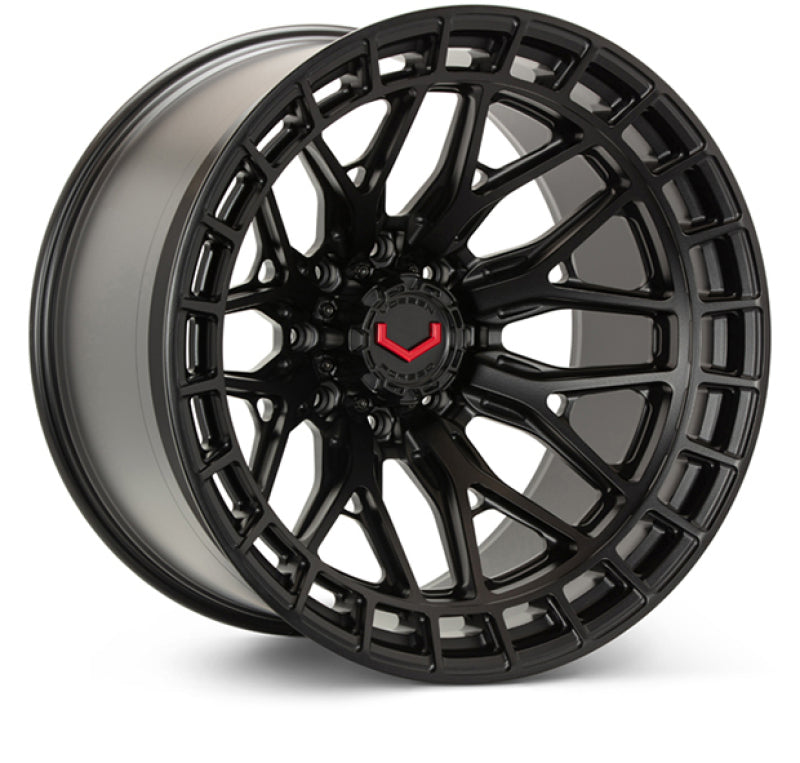 Vossen LCX-02 24x12 - 8x170 - ET44 - Ultra Deep - 125.1 - Satin Black Wheel