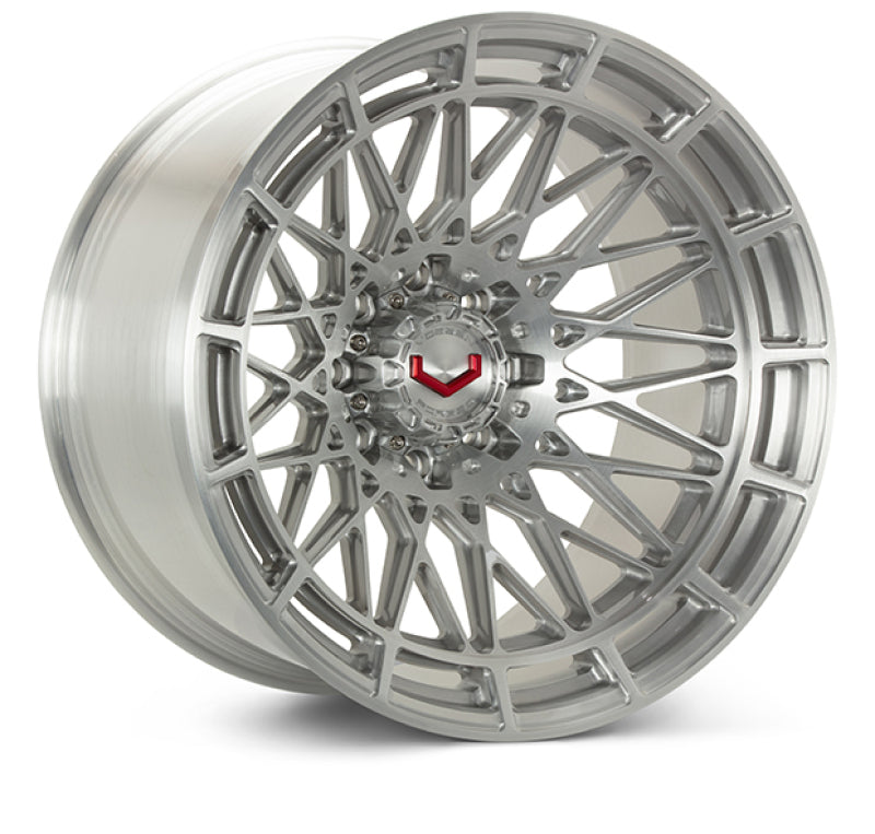 Vossen LCX-03 22x10 - 8x180 - ET18 - Super Deep - 124.3 - Brushed Gloss Clear Wheel