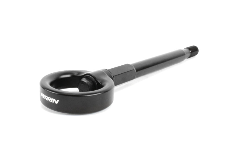 PERRIN 08-14 Subaru WRX & STI / 08-11 Impreza / 05-09 Legacy Tow Hook Kit (Front) - Flat Black