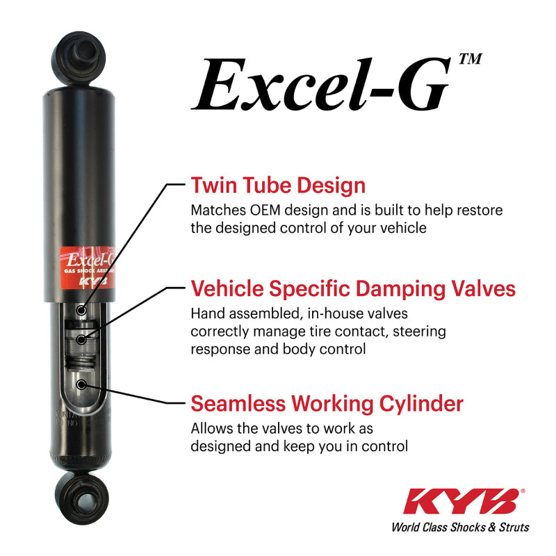 KYB 19-25 RAM 1500 (New Body Style) (w/o Heavy Duty Susp.) (Ex. Rebel & TRX) Excel-G Front Gas Strut