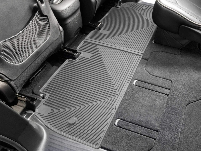 WeatherTech 17-27 Chrysler Pacifica (Limited/Select) Rear All-Weather Floor Mats - Grey