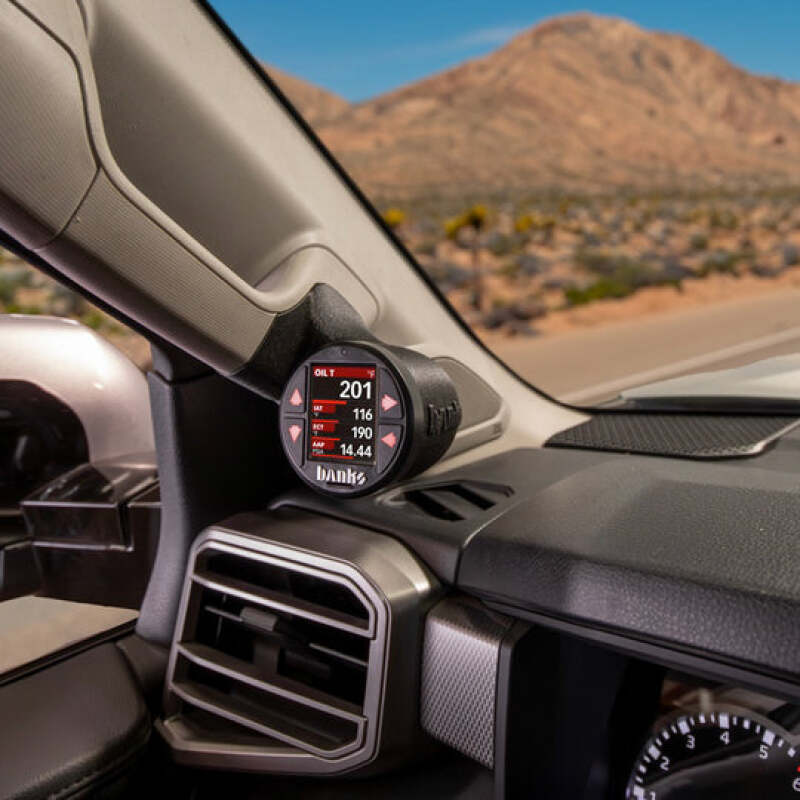 Banks Power 22-24 Toyota Tundra Gauge Pod Kit - Single Gauge