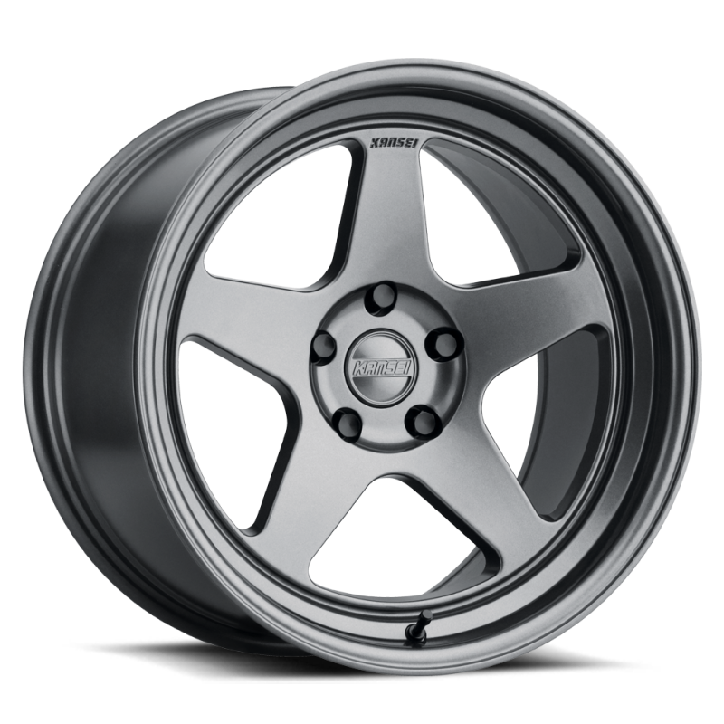 Kansei K12G Knp 19x9.5in / 5x112 BP / 35mm Offset / 66.56mm Bore - Gunmetal Wheel