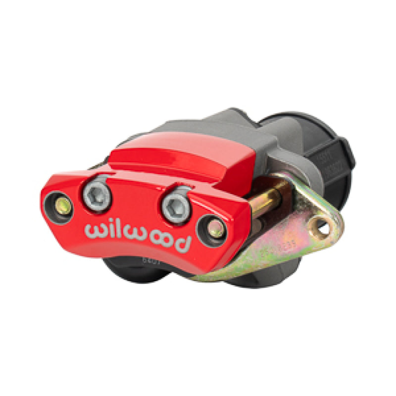 Wilwood Red Electric Parking Brake Caliper - 2in Bracket - 1.19-1.25in - Right