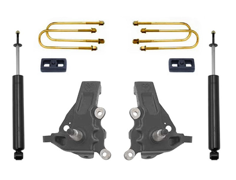 MaxTrac 97-03 Ford F-150 2WD Heritage 3.5in/2in Spindle Lift Kit