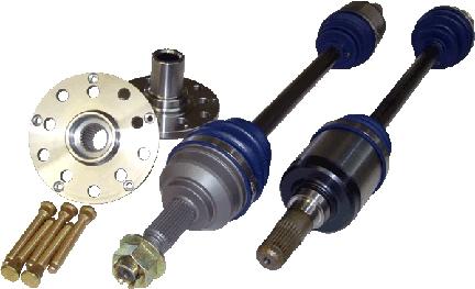 DSS Ford 03-06 Falcon 1400HP Full Chromoly Level 5 Axle/Hub Kit (Supercharged V8 and Turbo 6) FD26