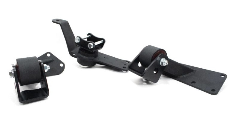 Innovative 00-09 S2000 Conversion Mount Kit (J-Series/Manual) Black Steel Mounts 75A Bushings