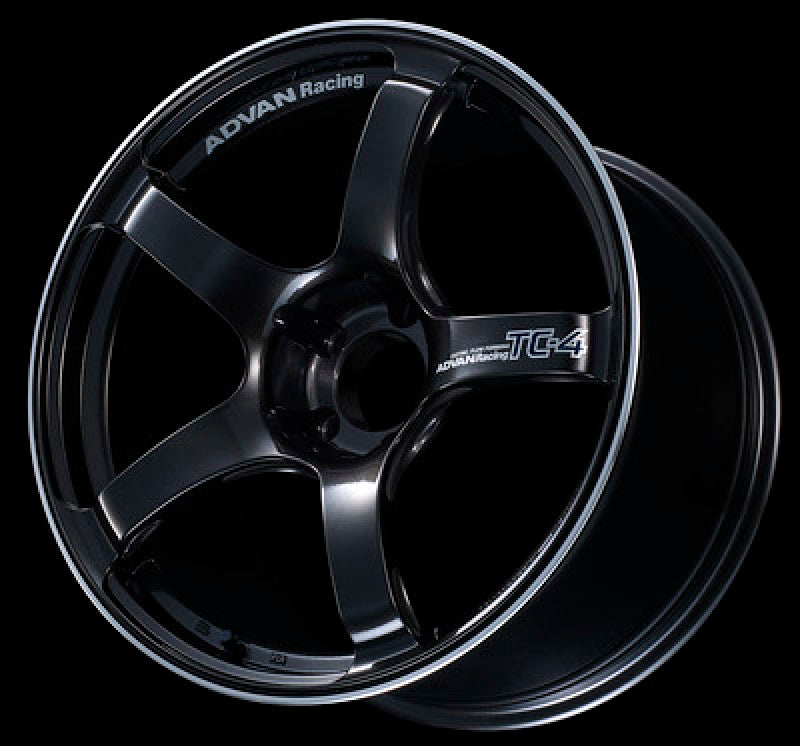 Advan TC4 17x7.0 +42 4x100 Black Gunmetallic and Ring Wheel
