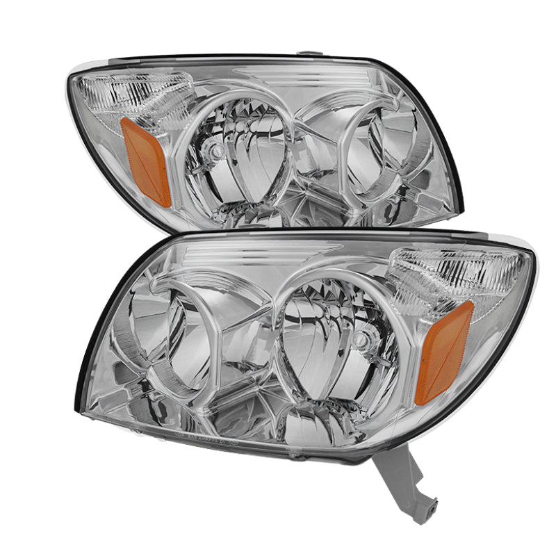 xTune Toyota 4Runner 03-05 Crystal Headlights Chrome HD-JH-T4R03-AM-C