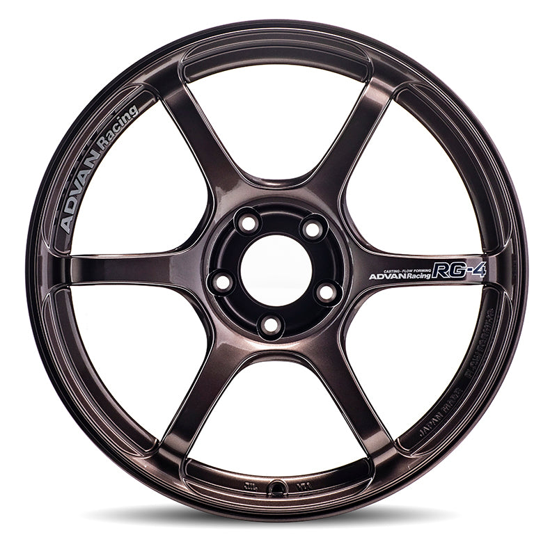 Advan RG-4 18x8.5 +44 5x100 Racing Copper Bronze Wheel