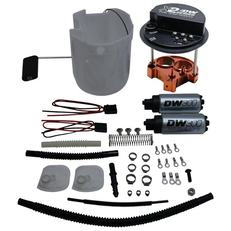 DeatschWerks 12-16 Scion FR-S/12-20 Subaru BRZ/17-20 Toyota 86 X2 Pump Module w/DW300