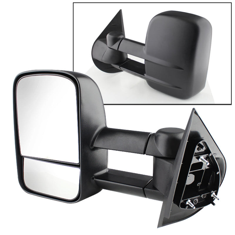 xTune Chevy Silverado 07-12 Manual Extendable Manual Adjust Mirror Left MIR-CSIL07-MA-L
