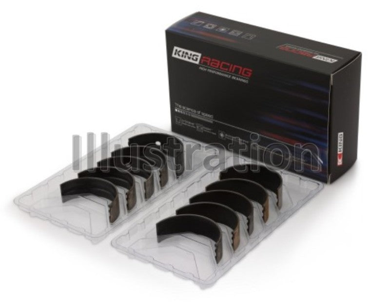 King Engine Bearings Ford Fiesta 1.25I (Zetec/Ecoboost 1.6) (Size 0.25) Main Bearing Set