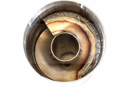 PLM - Twister Race Diesel 5" Muffler Resonator - Stainless Steel