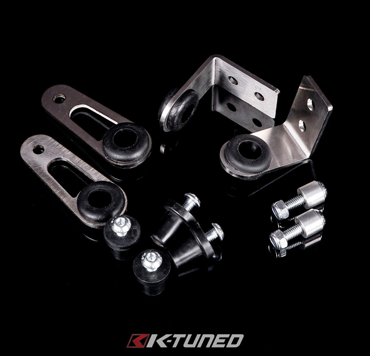 K-Tuned - Bolt-On Rad Brackets - Full Radiator