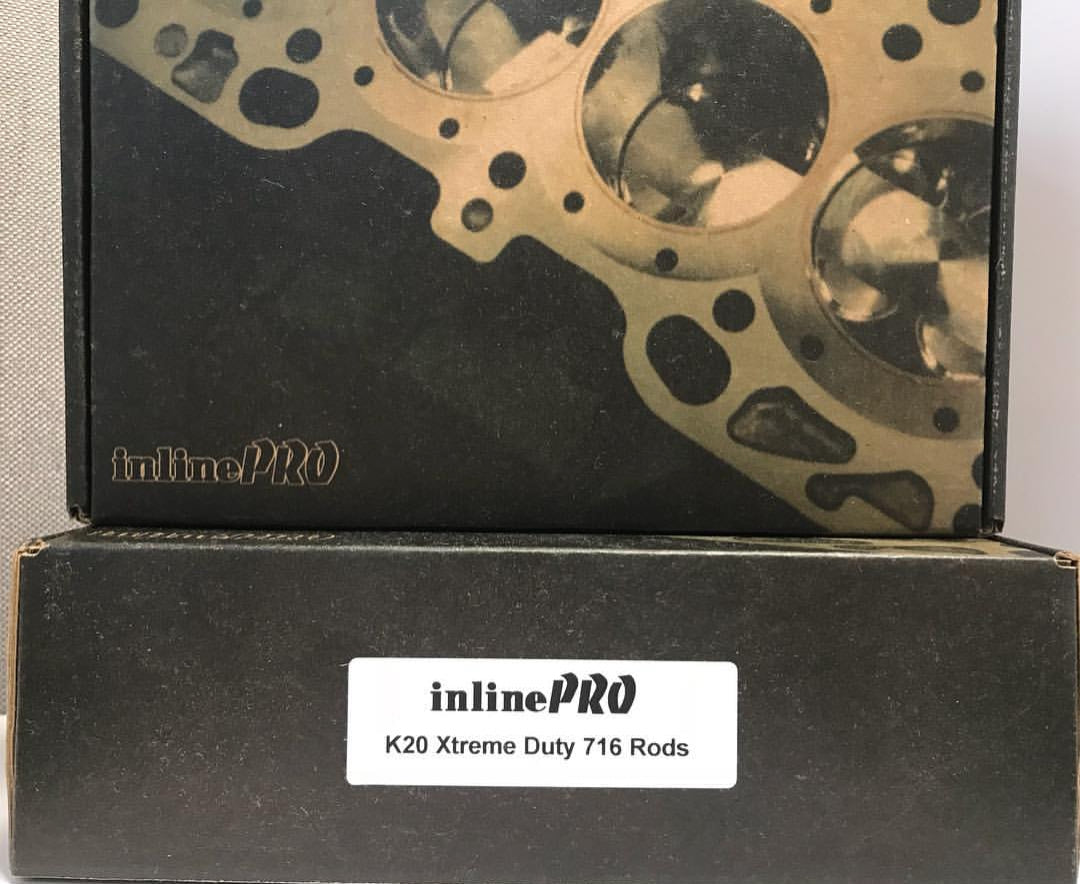 InlinePRO - K20 Xtreme Power connecting rod set with 7/16 bolts