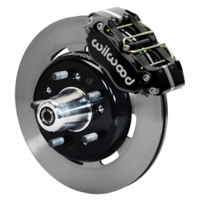 Wilwood 55-57 Chevy Bel Air w/ Wilwood Tri-Five Spindle Dynapro 4 Kit, 5x4.50in/4.75in Hub