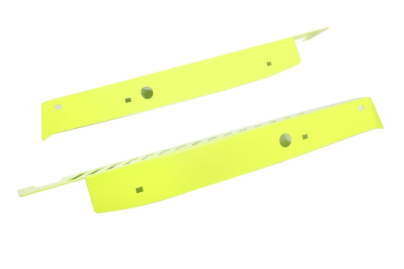 PERRIN 22-25 Subaru WRX Fender Shroud Set - Neon Yellow
