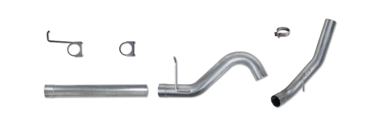 Diamond Eye KIT 4in DPF-BACK Single SS: 11-12 CHEVY 6.6L 2500/350