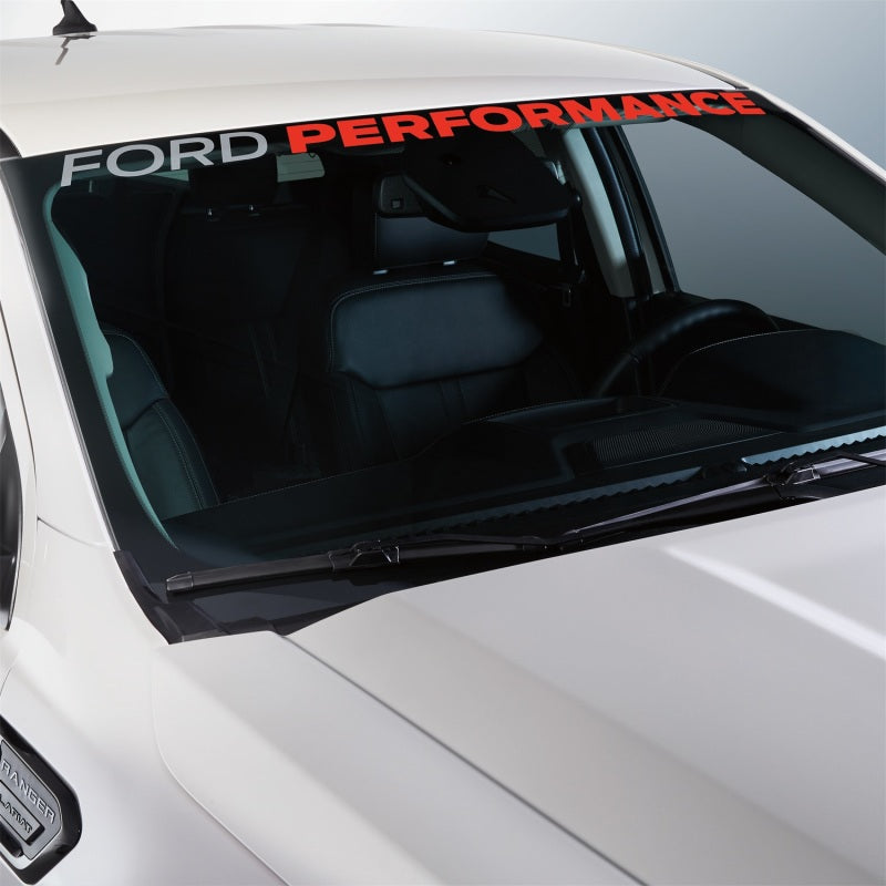 Ford Racing Ford Performance Ranger Windshield Banner - White/Red