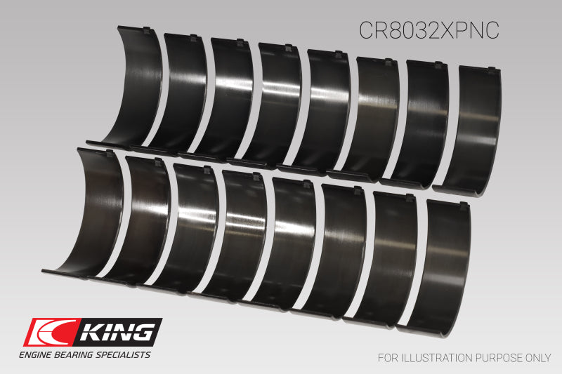 King Engine Bearings Chrysler 345/ 370 16V (Size STDX) Connecting Rod Bearing Set