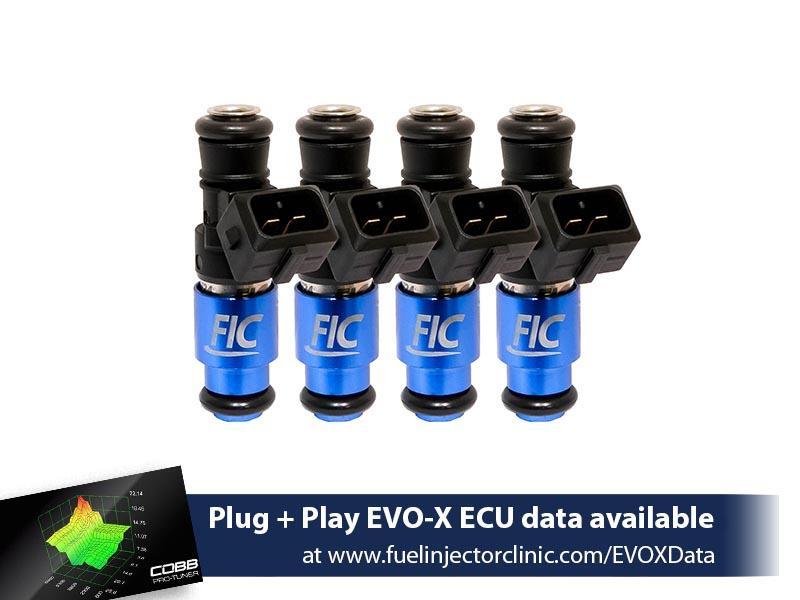 Fuel Injector Clinic 1650cc BlueMax Fuel Injector (High-Z) Mitsubishi EVO X