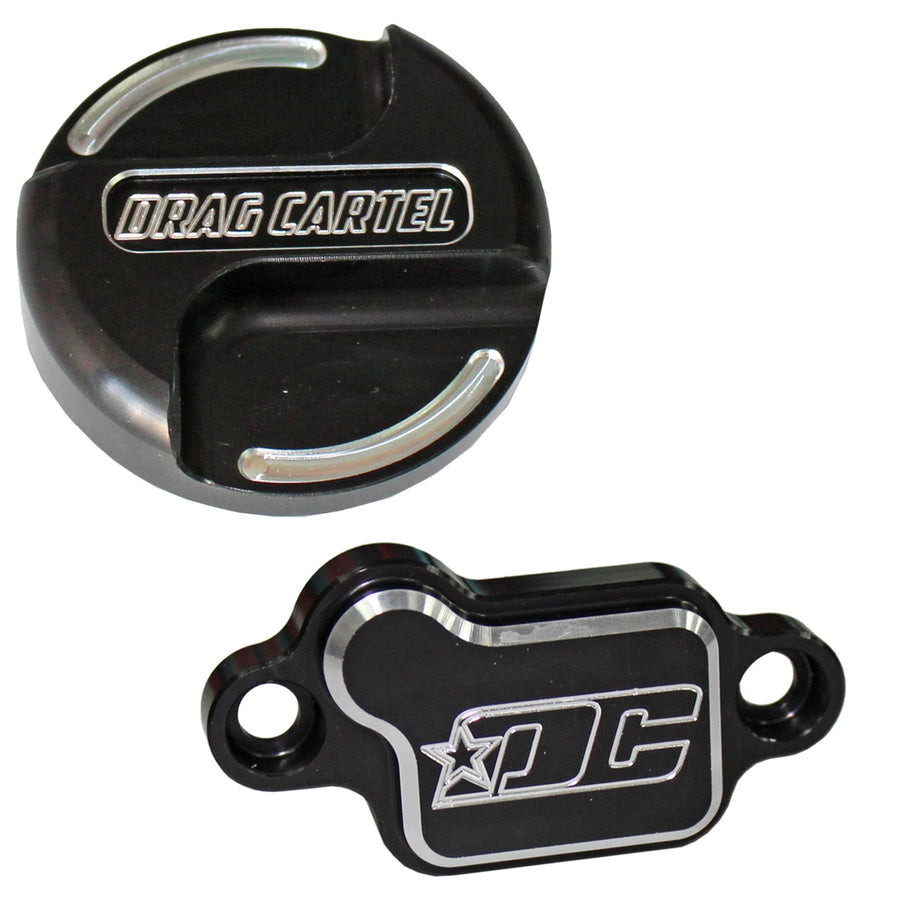 Drag Cartel - Oil Cap and VTC Oil Filter Baffle Strainer Special
