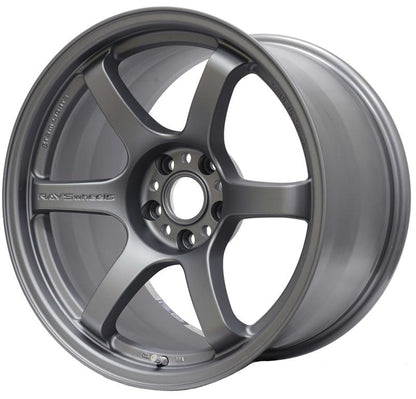 Gram Lights 57DR 15x8.0 +28 4x100 Gun Blue Wheel