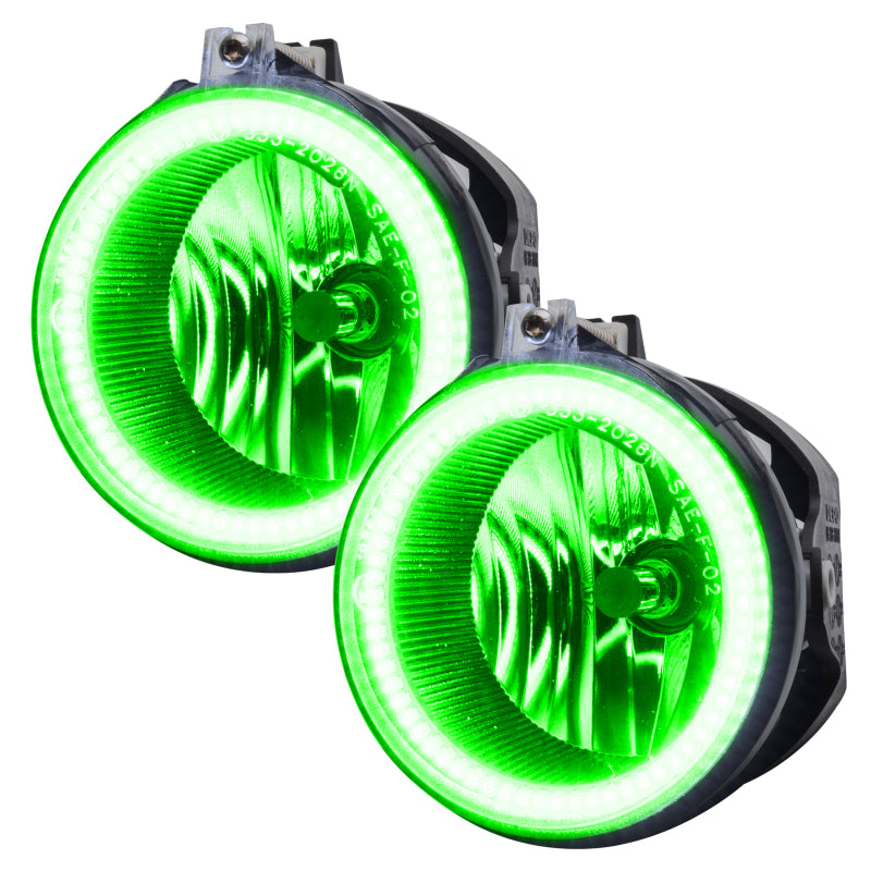 Oracle 13-17 Scion FR-S LED Fog Light Halo Kit - Green