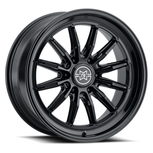 Method Raised MR803 22x10 / 8x180 BP / -18mm Offset / 124.1mm Bore - Gloss Black Wheel